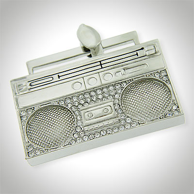  School   Jewelry on Get Your Silver Hip Hop Boom Box Pendant And Stay Iced Out