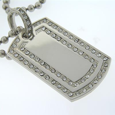 dog tags military. Our iced out dog tags are made